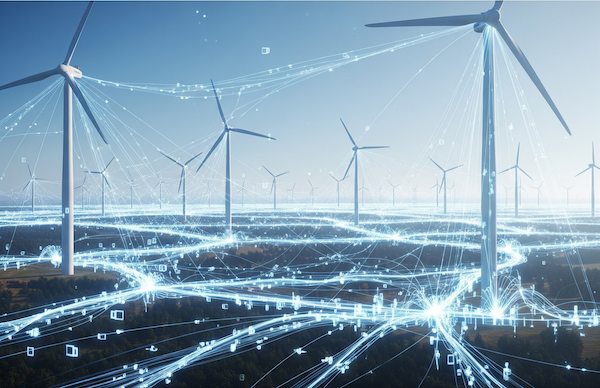 Vision of data flowing from field to insights